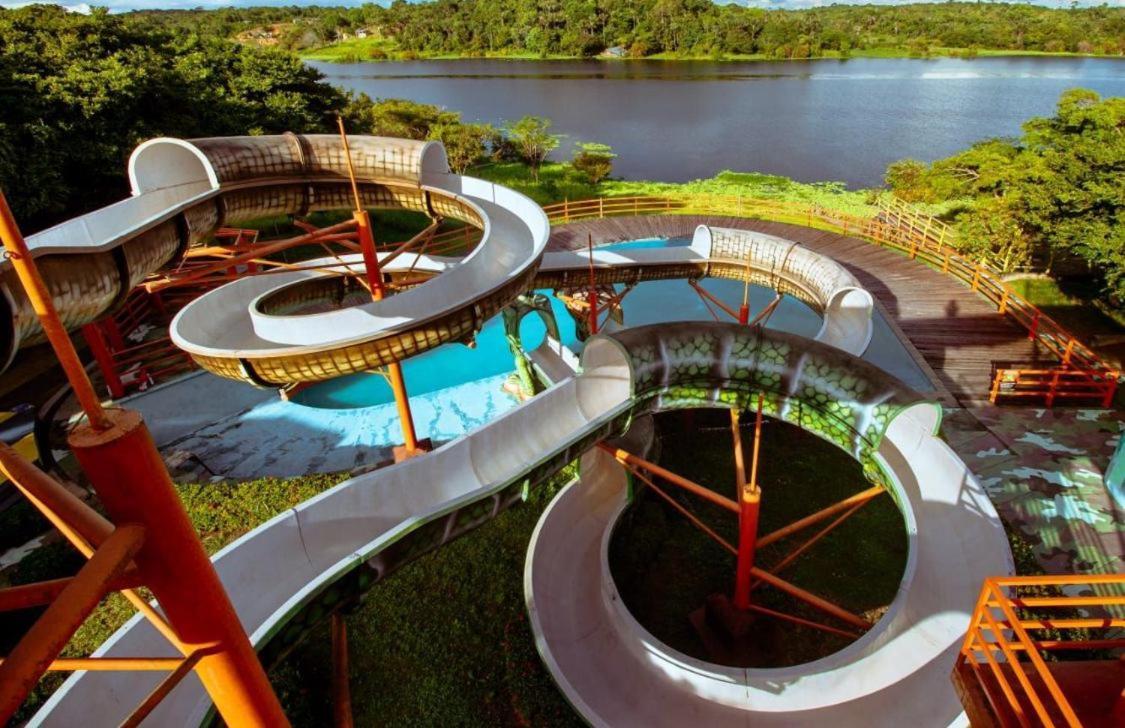 D'Angelo Paradise Adventure Hotel Manacapuru Eksteriør bilde